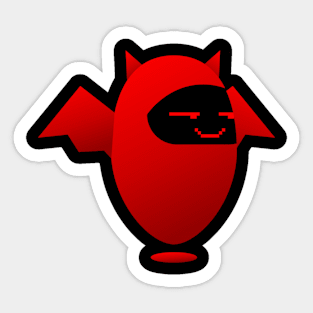 Devil EmotBot Sticker